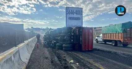 Carambolas provocan cierres viales en la M&eacute;xico-Puebla