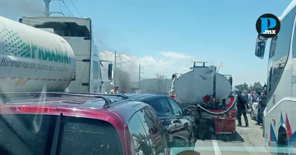 Bloqueo provoca cierre en la autopista M&eacute;xico-Puebla: Capufe