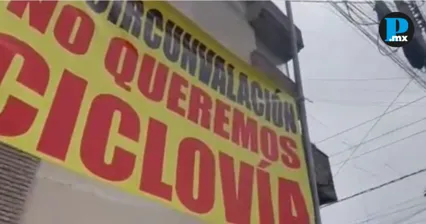 Ciclov&iacute;a divide a San Manuel: vecinos y comerciantes rechazan el proyecto