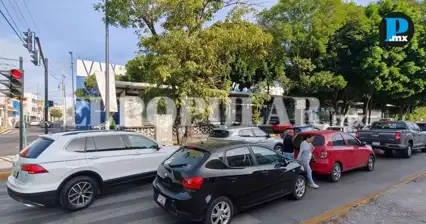 Regreso a clases provoca intenso tr&aacute;fico en el bulevar 5 de Mayo en Puebla