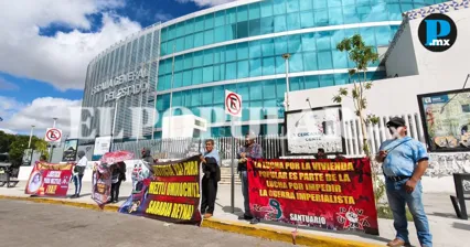 Marcha de la 28 de Octubre afecta L&iacute;nea 3 de RUTA y vialidades en Puebla
