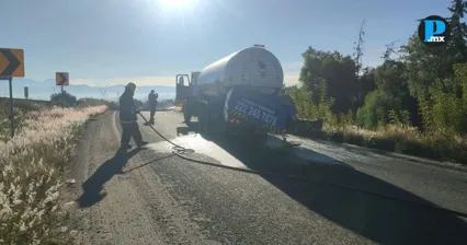 Cierran la Puebla-C&oacute;rdoba por fuga de gas