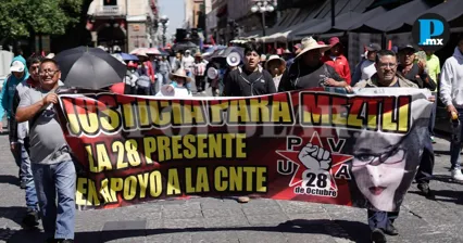 Estas calles de Puebla tendr&aacute;n cierres por marcha de la UPVA 28 de Octubre