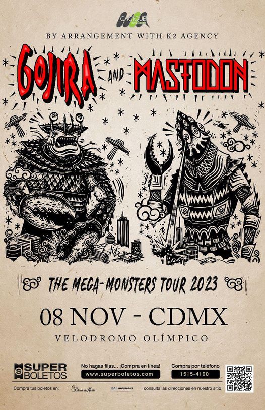 The Mega Monsters Tour 2023