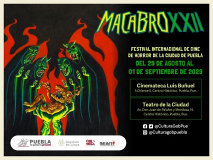 ¡Emoción y Susto en Puebla! Festival Macabro 2023 presenta lo Mejor del Cine de Terror