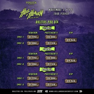 Hell and Heaven Open Air: Abonos VIP Agotados en una Semana, ¡No te lo Pierdas!