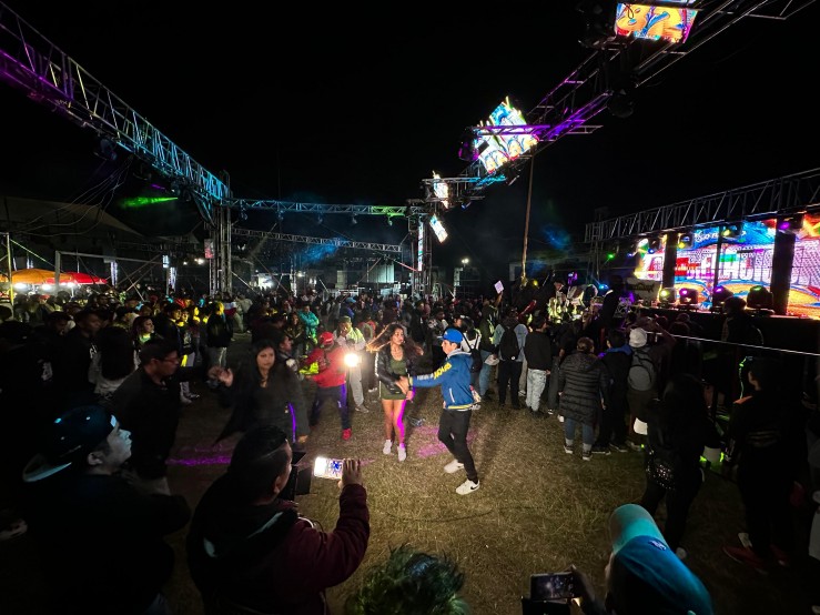 Arranque exitoso: Polymarch ilumina la Feria de San Martín Texmelucan 2023