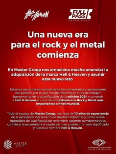 Master Group toma el control del festival de metal