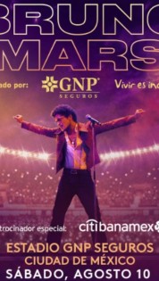 Precios del concierto de Bruno Mars México 2024, Estadio GNP Seguros