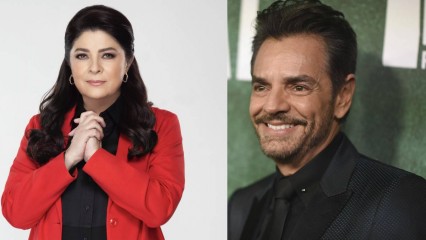 Los exesposos Eugenio Derbez y Victoria Ruffo se reencontraron por el nacimiento de su nieta