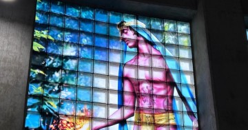 David LaChapelle en el Metro de CDMX: 'San Lázaro Iluminado'