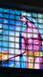 David LaChapelle en el Metro de CDMX: 'San Lázaro Iluminado'