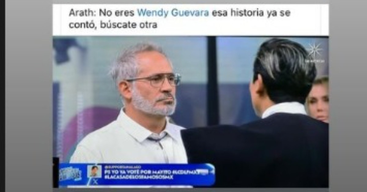 Wendy Guevara responde a la controversia entre Ricardo Peralta y Arath de la Torre