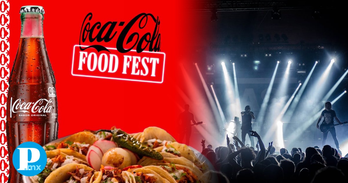 El Coca-Cola FoodFest llega a Puebla este 14 de septiembre con lo mejor de la gastronomía y música