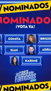 Nominados a eliminación en la sexta semana de La Casa de los Famosos