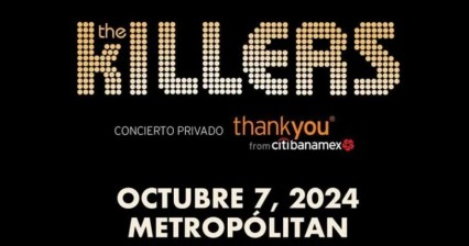 Concierto privado de The Killers exclusivo para clientes Citibanamex