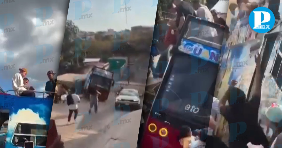  El rapero mexicano Santa Fe Klan vivió un momento de terror cuando el autobús de turistas en el que se encontraba sufrió un accidente