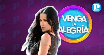 La cantante estadounidense Katy Perry hizo una sorpresiva visita al programa "Venga la Alegría" 