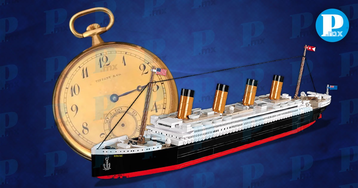 Tiffany adquiere reloj histórico del Titanic por casi 40 mdp