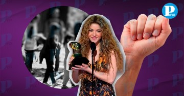 Shakira se pronuncia a favor de los migrantes durante los Grammy