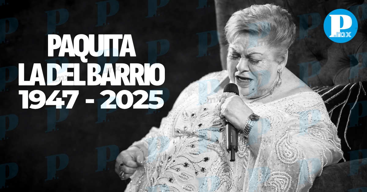 Paquita la del Barrio falleció a los 77 años