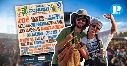 ¡Zoé, Panteón Rococó y Foster The People! Aquí el Line Up del Tecate Comuna