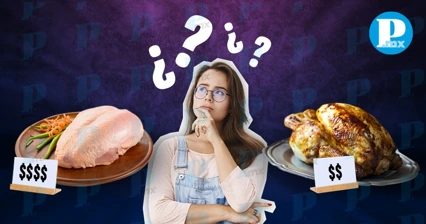 ¿Por qué la pechuga de pollo cuesta más que un pollo rostizado?