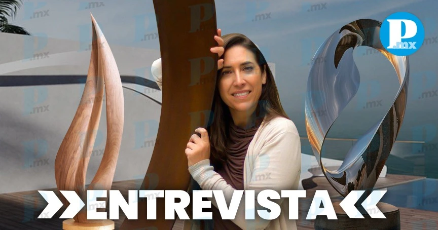 Veronica Mar, escultora de "Echoes of water"