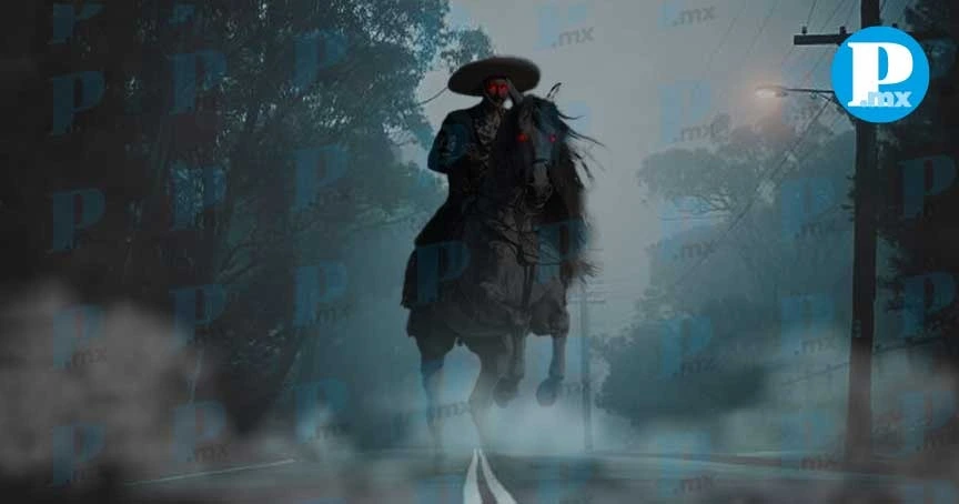 ¡Espeluznante! Cámara de seguridad capta al “charro negro”