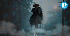 ¡Espeluznante! Cámara de seguridad capta al “charro negro”