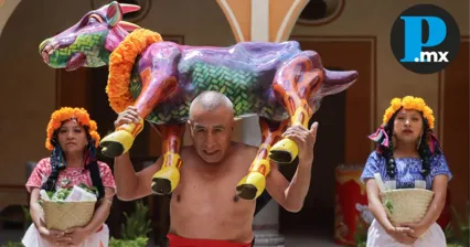 Entre música e incienso realizan la tradicional Danza de la Matanza en Tehuacán