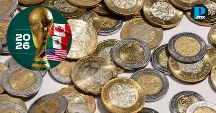 Tres monedas conmemorativas llegar&aacute;n a M&eacute;xico por el Mundial FIFA 2026