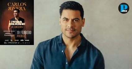 Carlos Rivera har&aacute; vibrar Puebla: casi no quedan boletos para su concierto