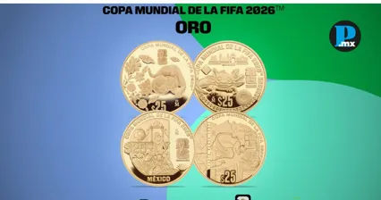 Banxico present&oacute; colecci&oacute;n de 12 monedas conmemorativas del Mundial 2026.