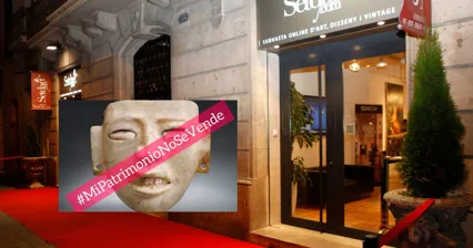 La Secretar&iacute;a de Cultura busca frenar la venta de piezas arqueol&oacute;gicas mexicanas en la Galer&iacute;a Setdart de Barcelona.