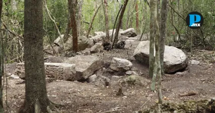 Minanb&eacute;, ciudad maya descubierta en Calakmul, Campeche, presenta templos, plazas y monumentos intactos bajo la selva.