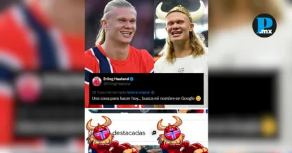 &iquest;Ya buscaste a Erling Haaland en Google? Mira la sorpresa oculta