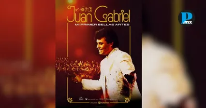 Juan Gabriel vuelve a Bellas Artes; estos cines de Puebla proyectar&aacute;n su concierto