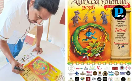 Artista de Atlixco plasma al Atlixcayotontli que busca ser Patrimonio