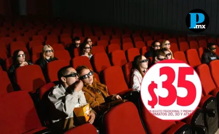 &iquest;Eres cin&eacute;filo? Cinemex y Cin&eacute;polis bajan sus boletos a 35 pesos por pocos d&iacute;as