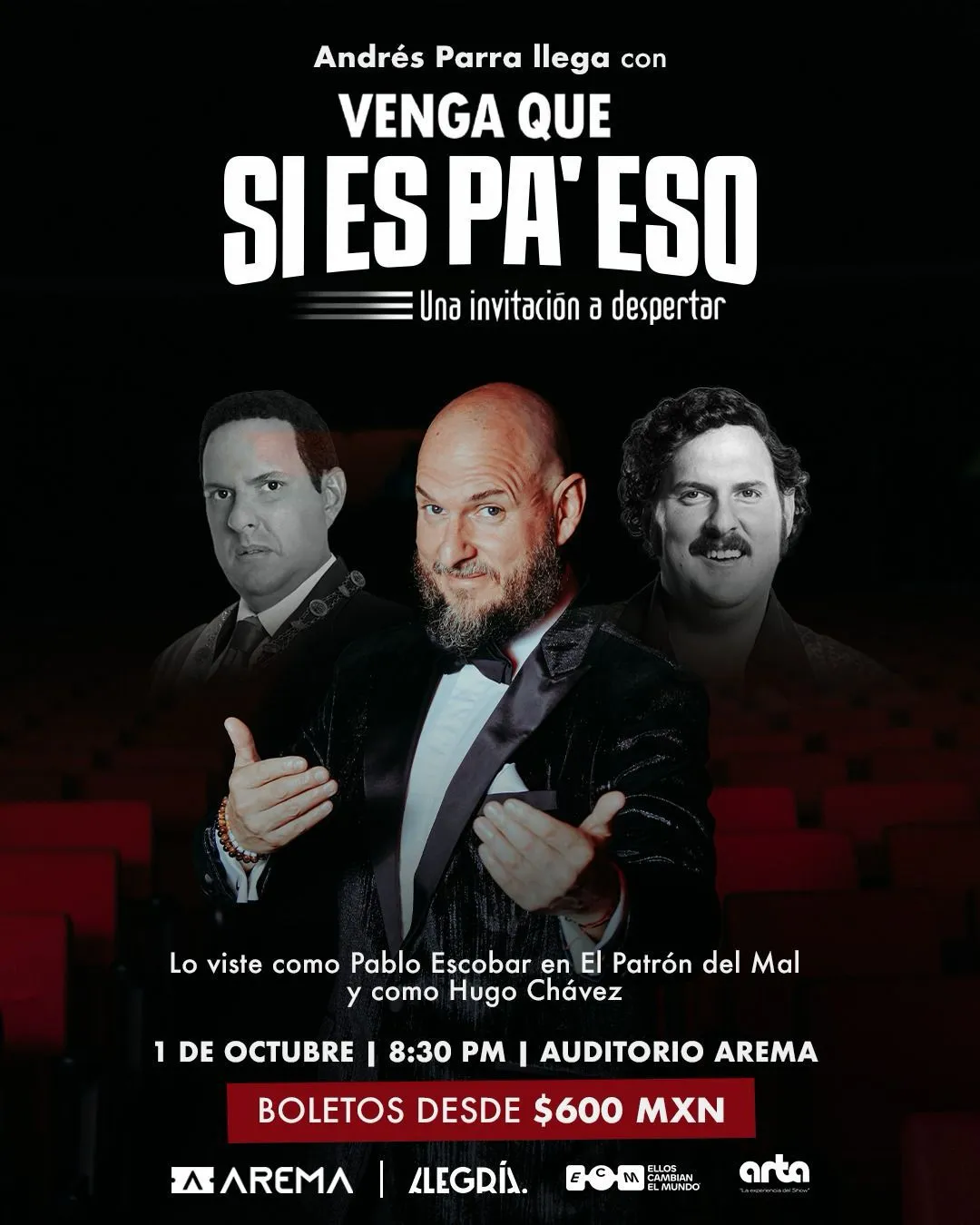 “Venga que sí es pa’ eso” Show en Puebla