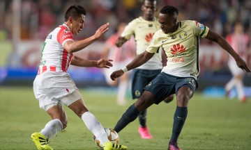 América saca ventaja ante Necaxa