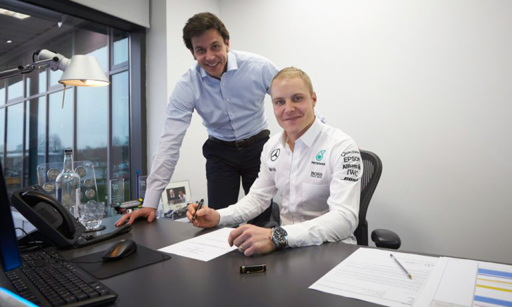 Sustituye Bottas a Rosberg en escudería Mercedes de F1