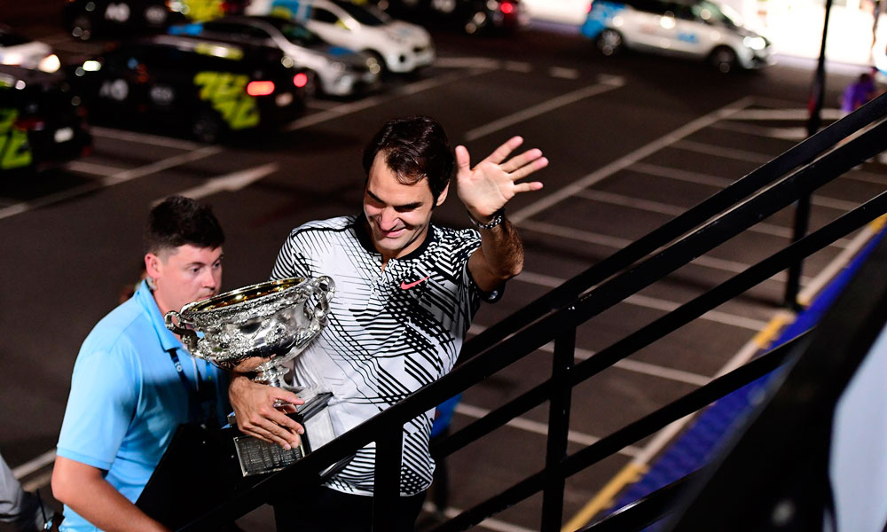 Conquista Federer el Abierto de Australia