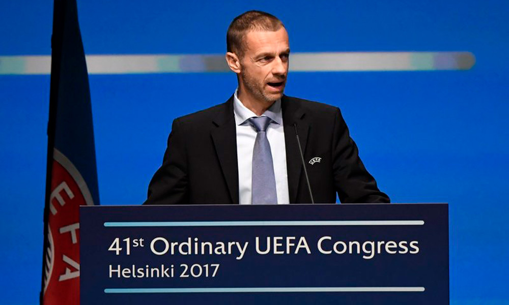 Presidente de la UEFA critica a las ligas líderes europeas