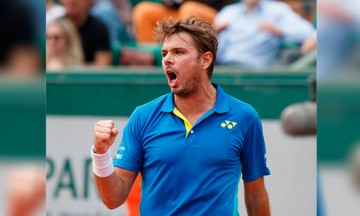 Gana Wawrinka a Murray tras épica batalla en París 