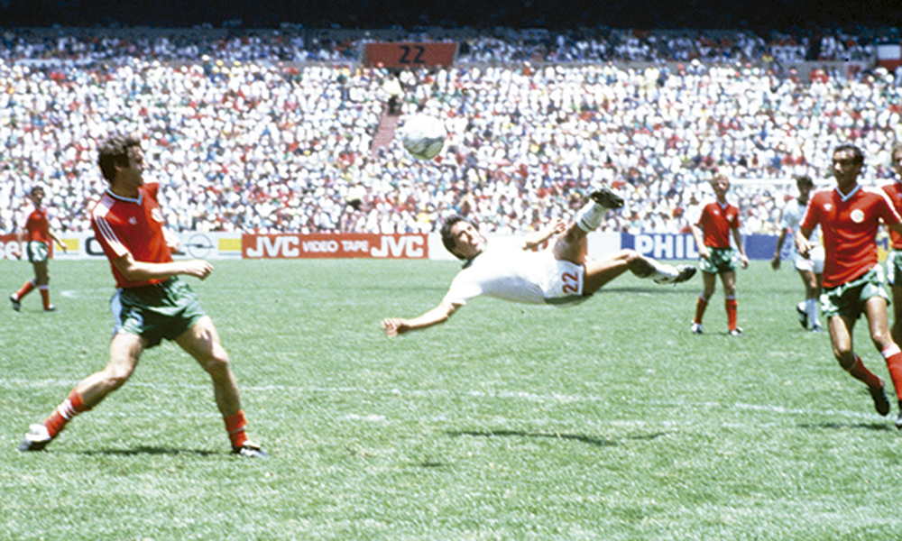 Cumple 31 años gol de Manuel Negrete en México 86 