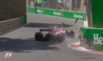 Sergio “Checo” Pérez sufre accidente en la F1