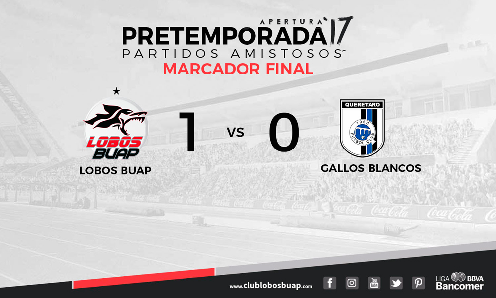 Lobos ganan a los Gallos de Querétaro