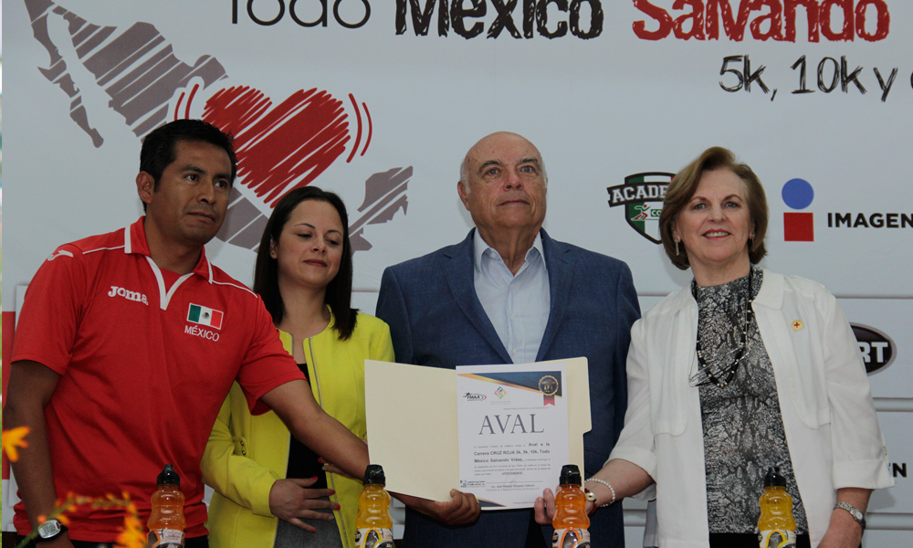 Anuncian carrera Todo México Salvando Vidas